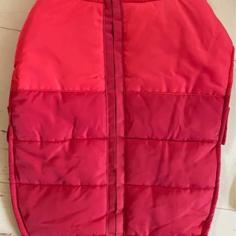 Red Puffer Dog Javket New with Tags Medium Supersoft and Cozy 20-35 pounds